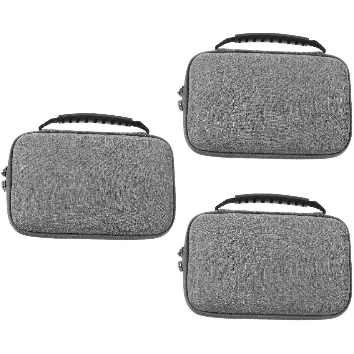 OSALADI 3piezas Organizador De Cargadores Electrónicos De Viaje Estuche Portátil para Accesorios De Carga Bolsa Multifuncional para Cables y Dispositivos Protección y Almacenamiento