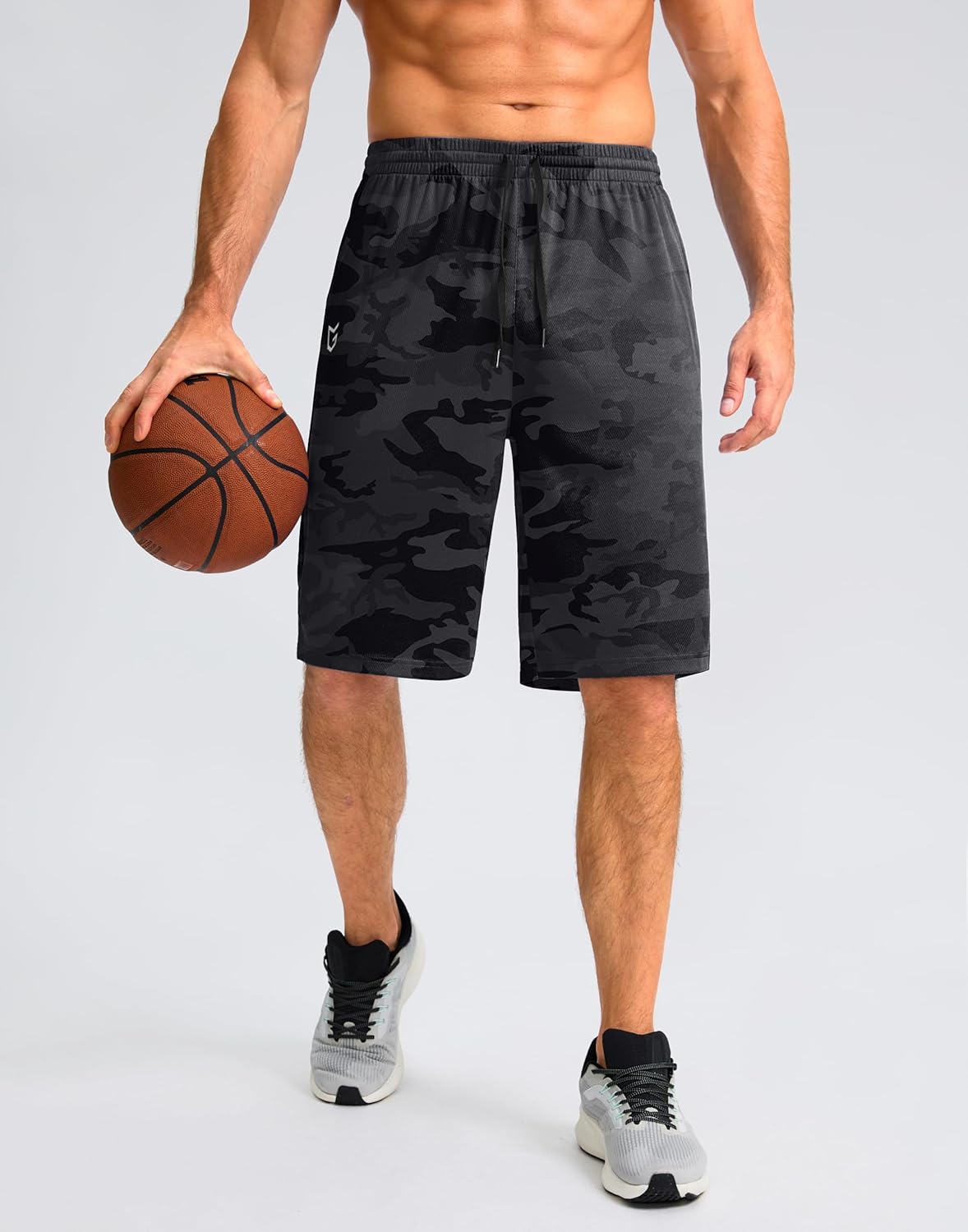 G Gradual Men's Athletic Shorts with Pockets 11" Long Basketball Shorts Lightweight Quick Dry Gym Workout Shorts for Men - Image 3