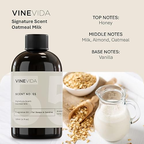 Miniatura 80 de VINEVIDA [4 onzas] Aceite de fragancia de madera de teca de caoba para fabricación de velas y fabricación de jabón, aromas de velas prémium para