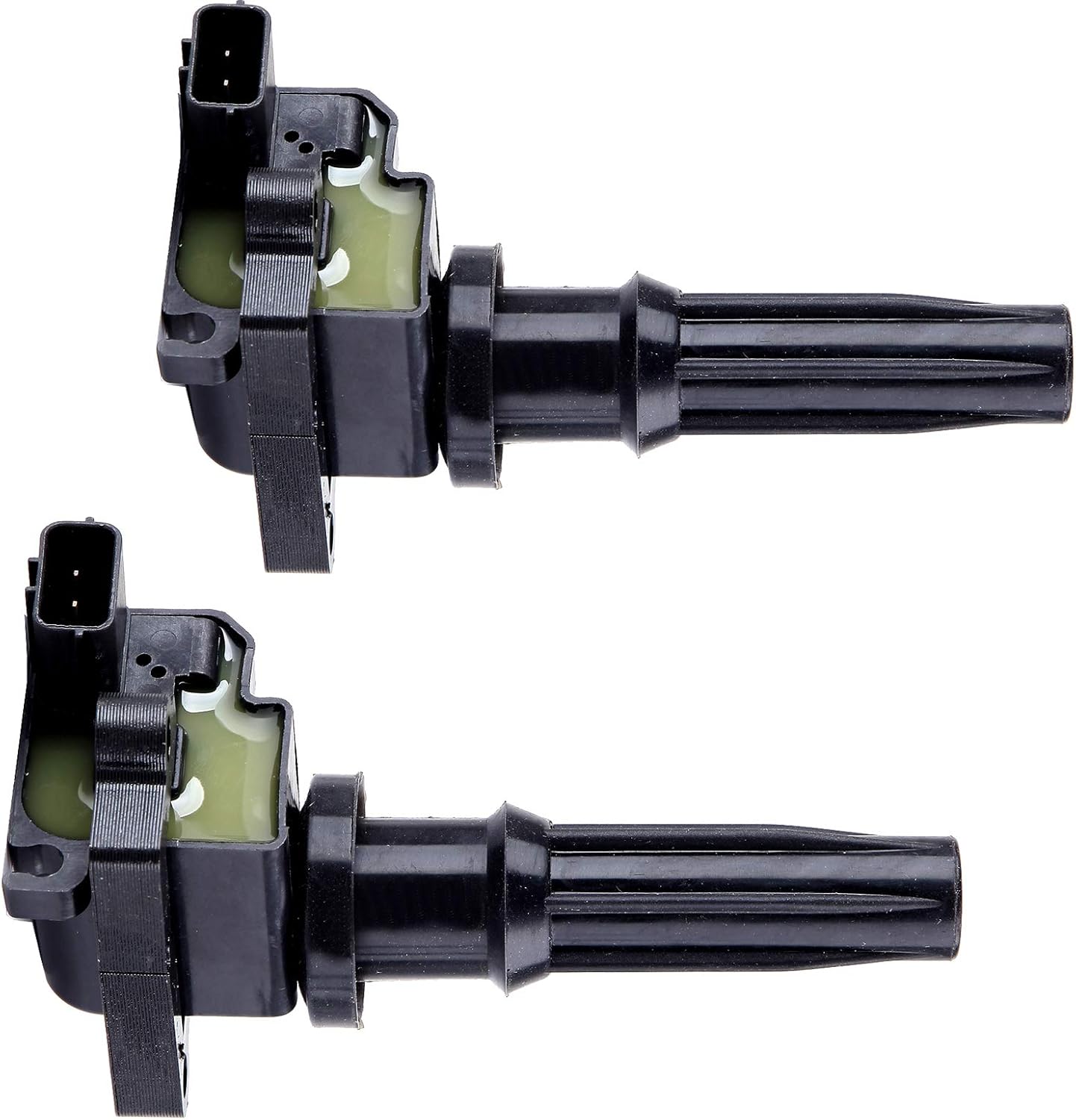cciyu Pack of 2 Ignition Coils for Hyundai Santa Fe/for Hyundai Sonata/for Kia Magentis/for Kia for Optima 1999-2006 Fits for UF285 C1226