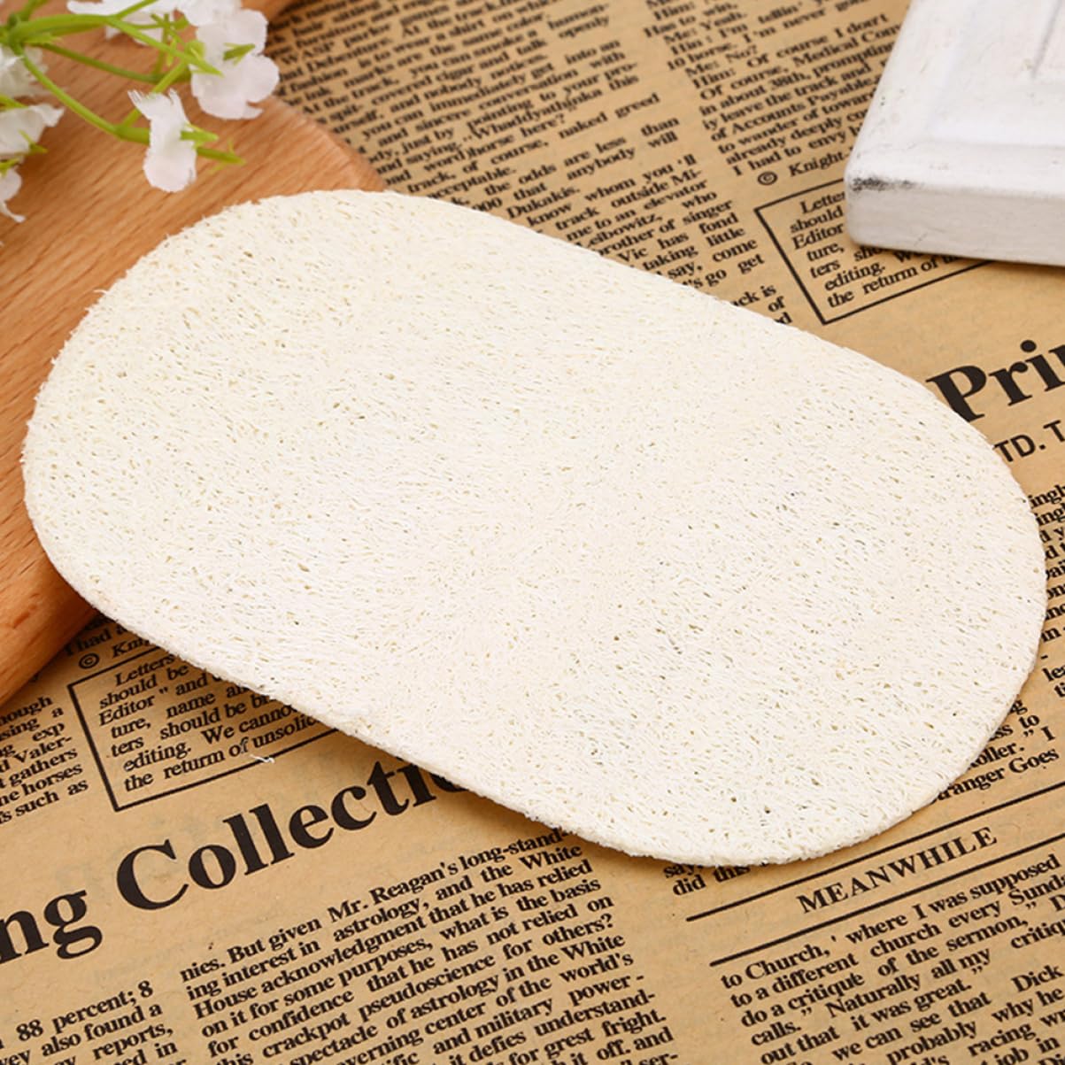 Cabilock Esponjas De Natural para Lavado De Platos De Herramienta De Limpieza De Cocina Y Eficaz para Y Utensilios 10 Piezas X 4