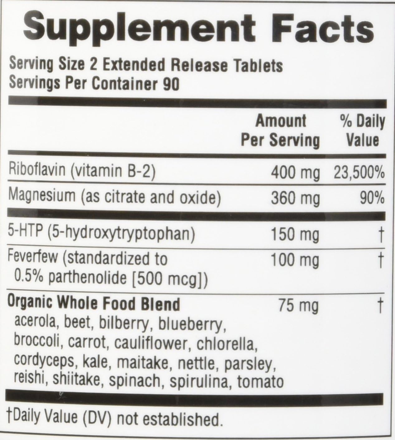 Dr. Knowles - Migraine Prevention Formula - 180 Caplets - 3 Month Supply - Headache Treatment and Relief - Prevent Migraines While You Treat