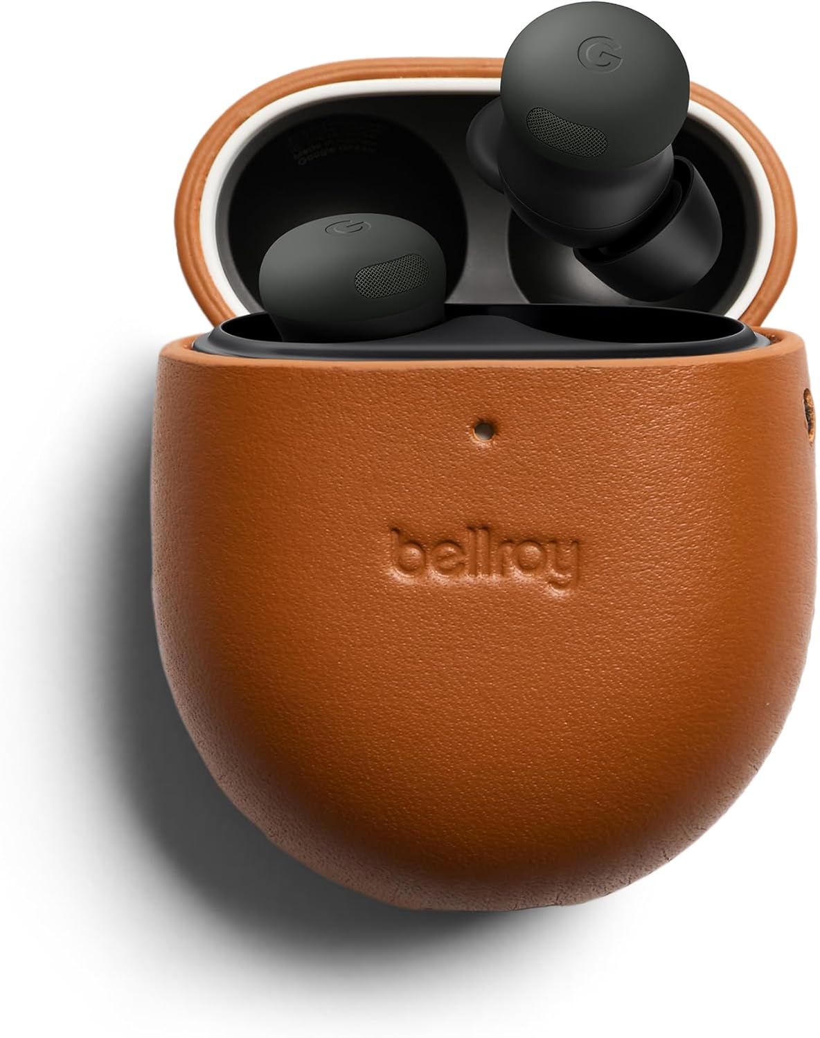 Bellroy Leather Pixel Buds Pro Jacket – (Google Pixel Buds Pro 2 case) - Terracotta