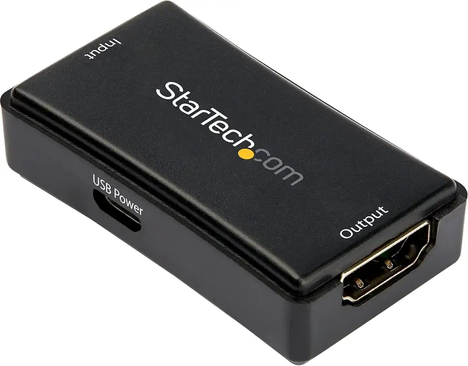 Startech com HDBOOST4K 4K 60Hz HDMI Signal Booster, 45 Feet