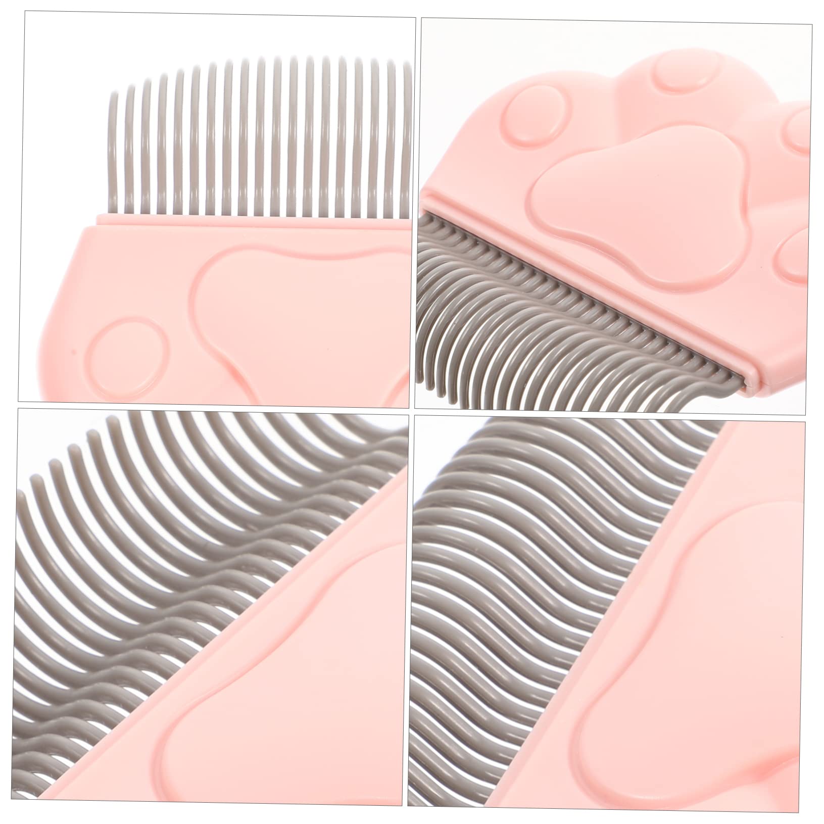 TOGEVAL Cat Comb Cat Grooming Brush Pet Grooming Supplies Remover for Matted Fur