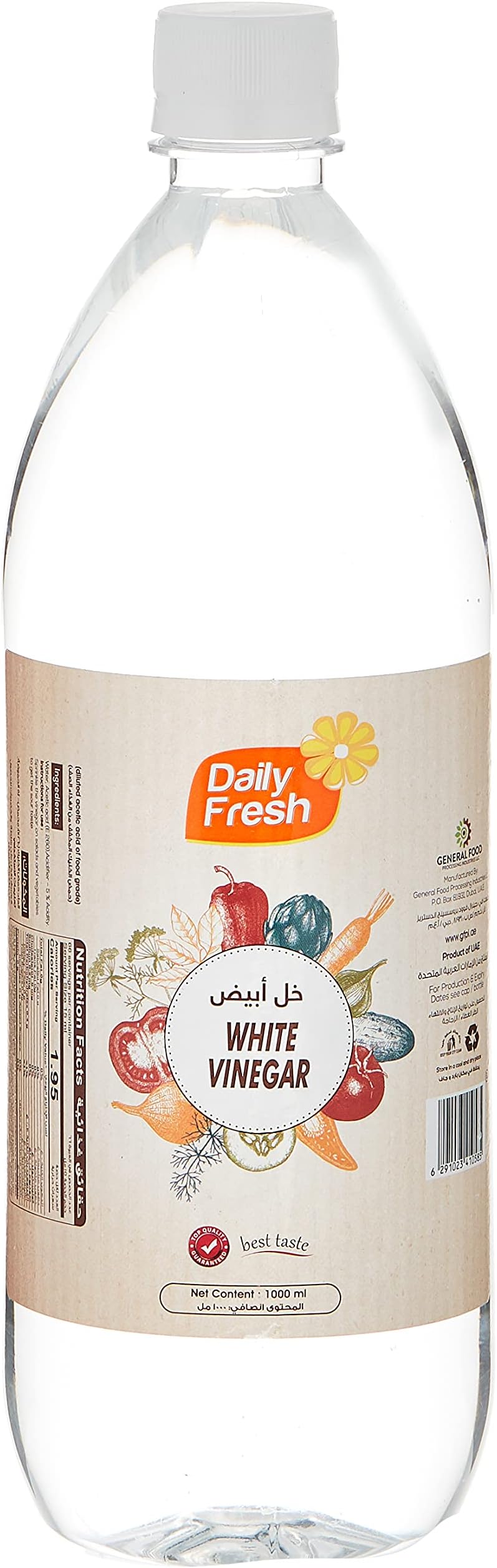 Daily Fresh White Vinegar, 1000 Ml