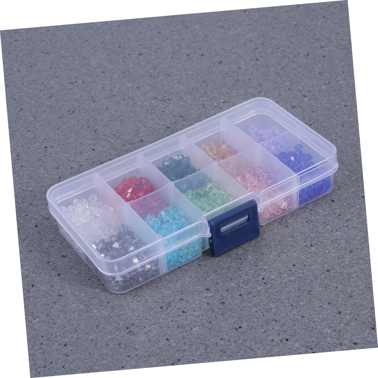SHINEOFI 3000stücke Rhombus Glasperlen Farben Mit Aufbewahrungsbox Für Schmuckherstellung Armbänder Und Basteln