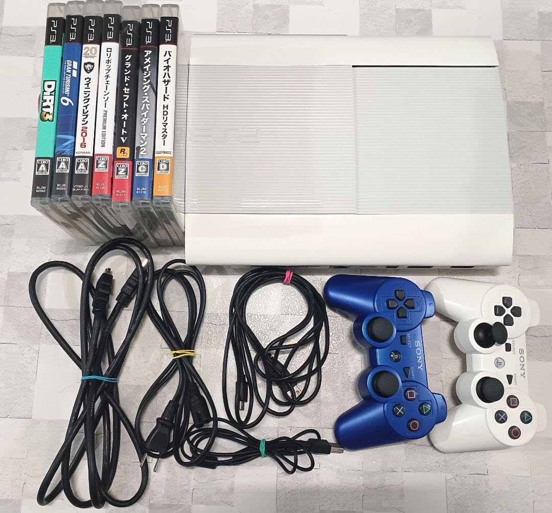PlayStation3 - PS3 CECH-4200B LW　ソフト10本セット Amazon | 【整備済み品】 SONY PlayStation 3 チャコール