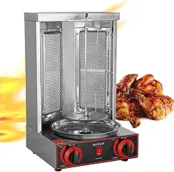 Máquina shawarma kebab grill gás vertical frango giroscópio carne rotisserie para restaurante casa jardim,Gas