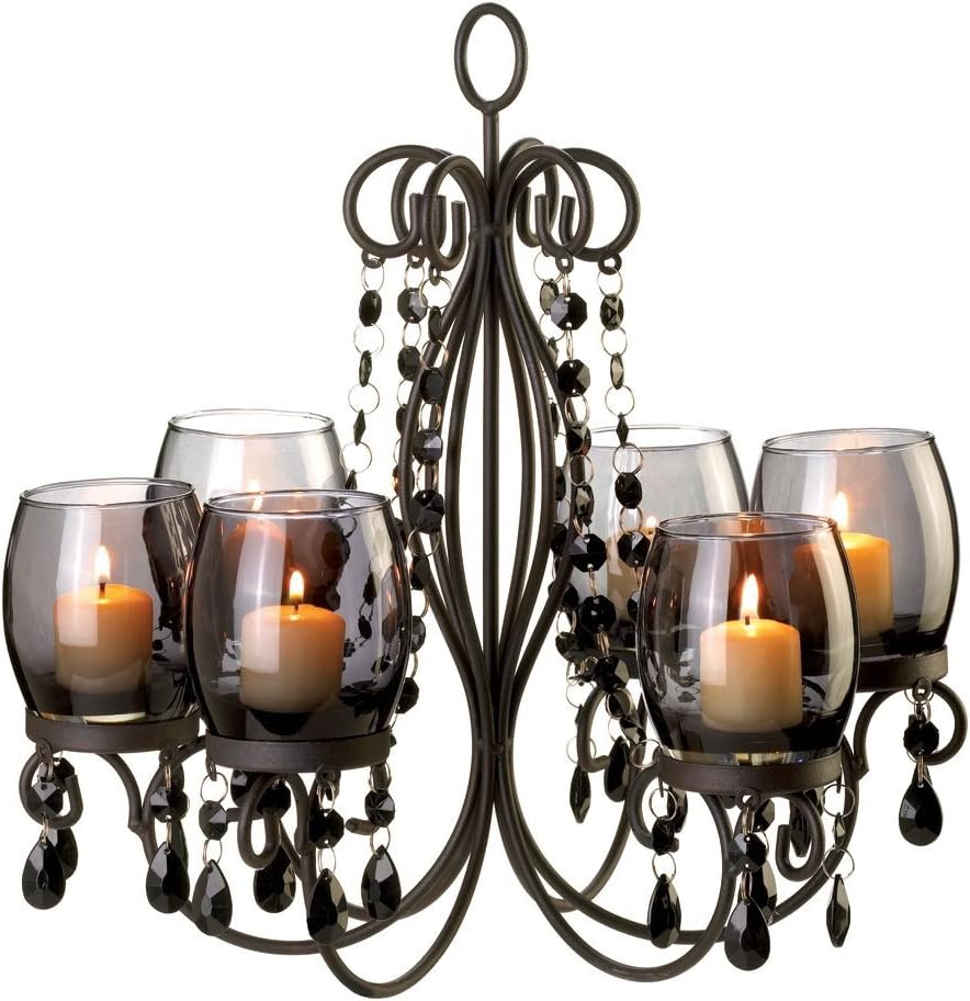 VERDUGO GIFT Midnight Elegance Candle Chandelier