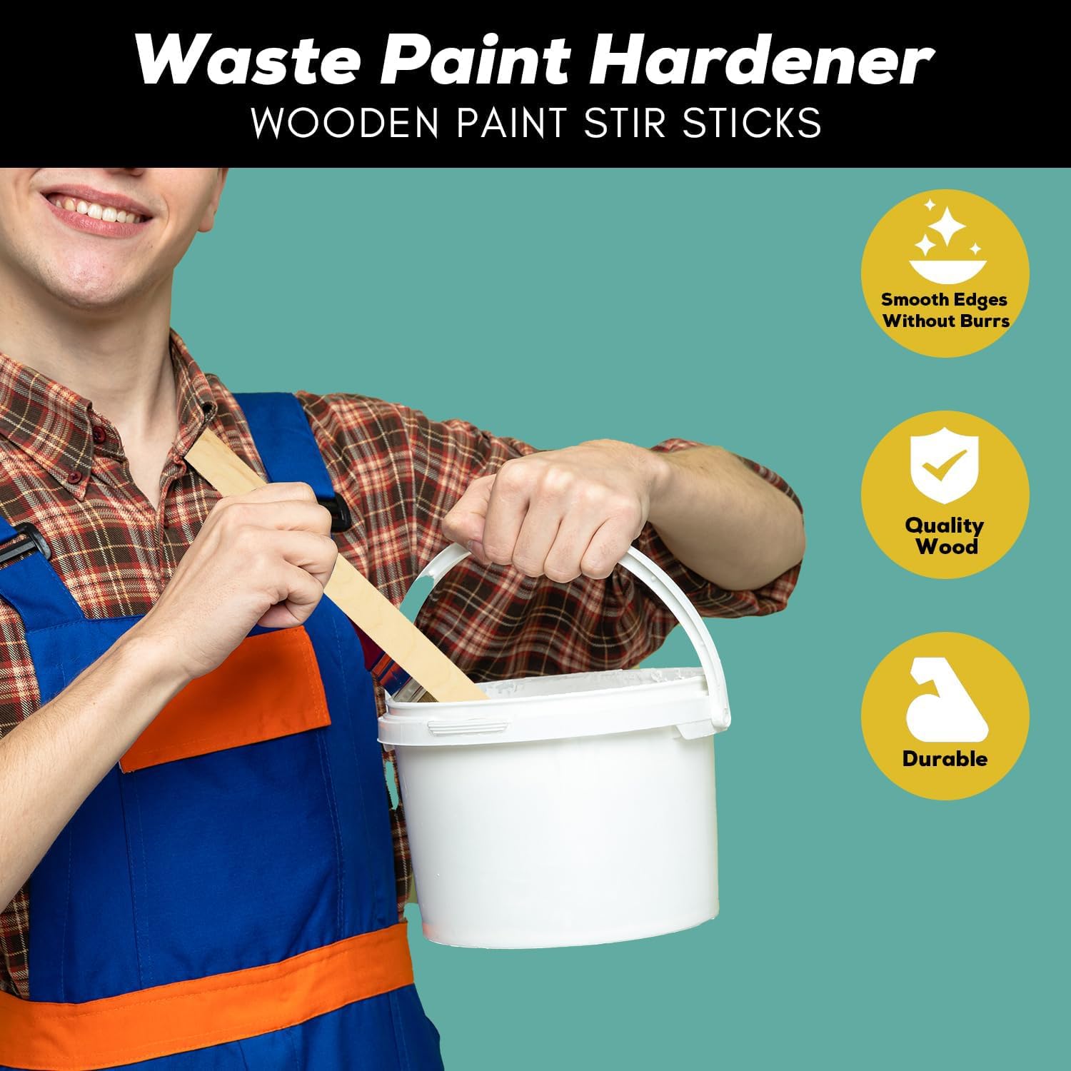 8 Packs Waste Paint Hardener - Fast Acting Solidifier for Disposal - Paint Hardener for Disposal for Acrylic & Latex
