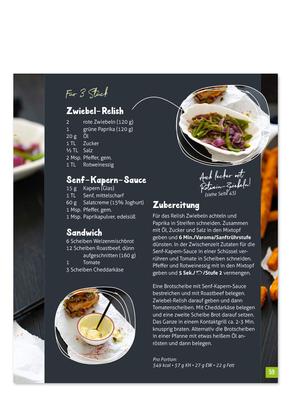 MixGenuss: I LOVE SANDWICH: Kreative Rezepte aus aller Welt für den Thermomix!