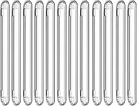 Vista 14 de Parachoques transparentes para muebles 4 unidades (2 largas y 2 cortas) - Almohadillas de pared protectoras de goma de silicona con respaldo