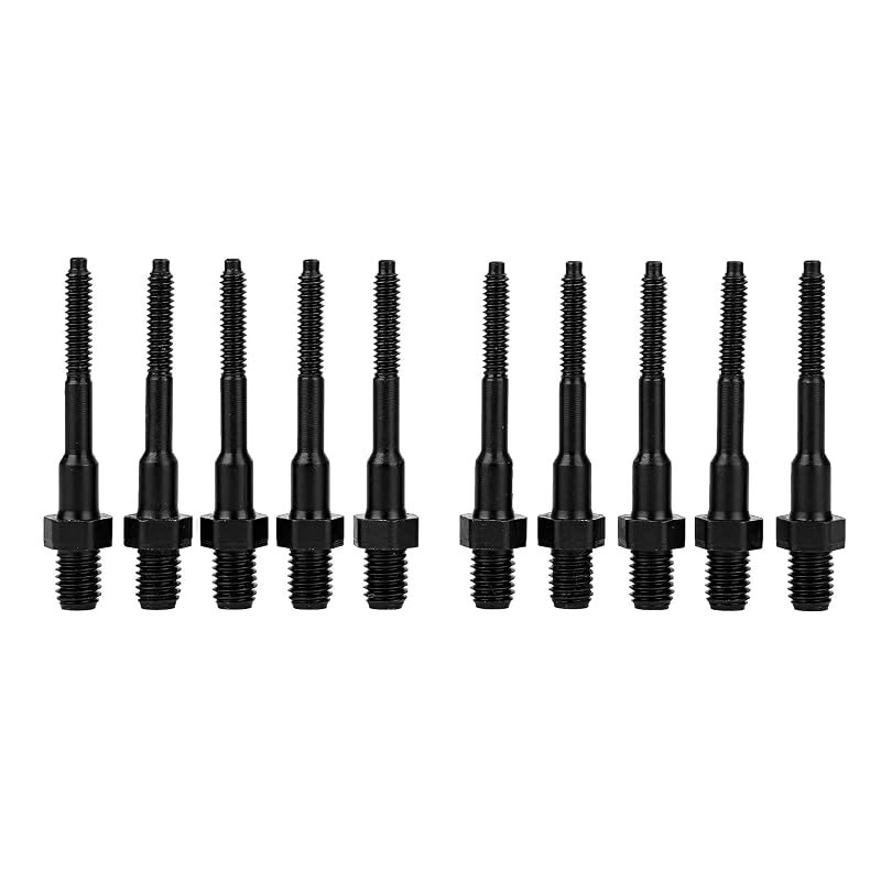 Mandril de reposição #10-32 UPWOOD para ferramenta pneumática hidráulica de porca rebite HPS6312, kit com 10 peças