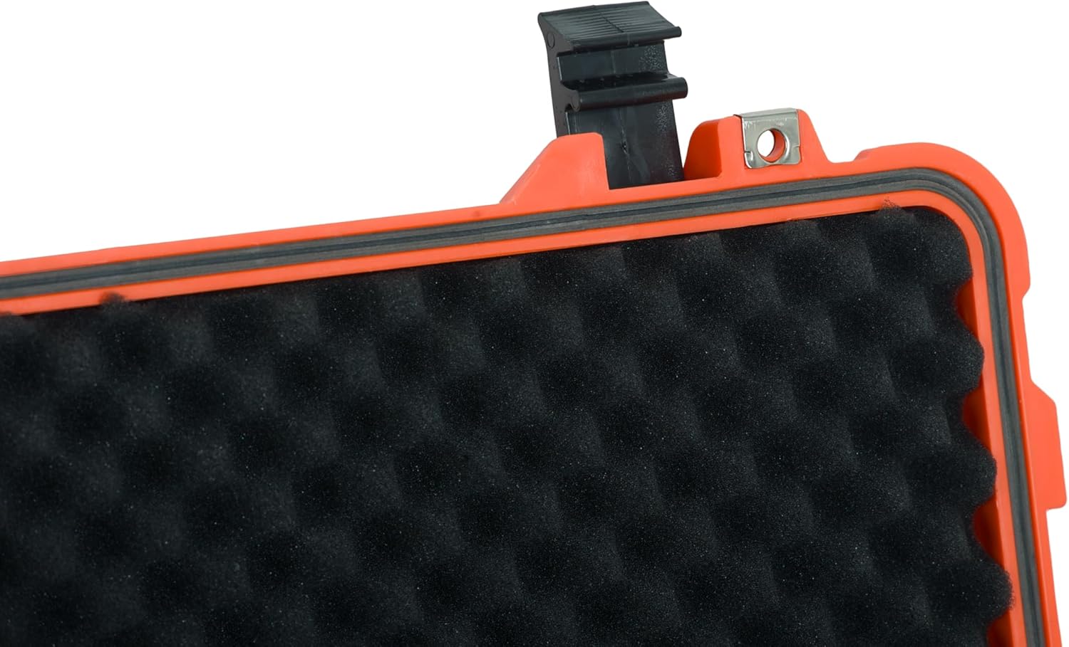 MEIJIA All Weather Rolling Waterproof Protective Case, Hard Camera Case,Dry Case with Retractable Pull Handle and Wheels,Foam Inserted,22 x13.81x9inches (Orange) - Image 7