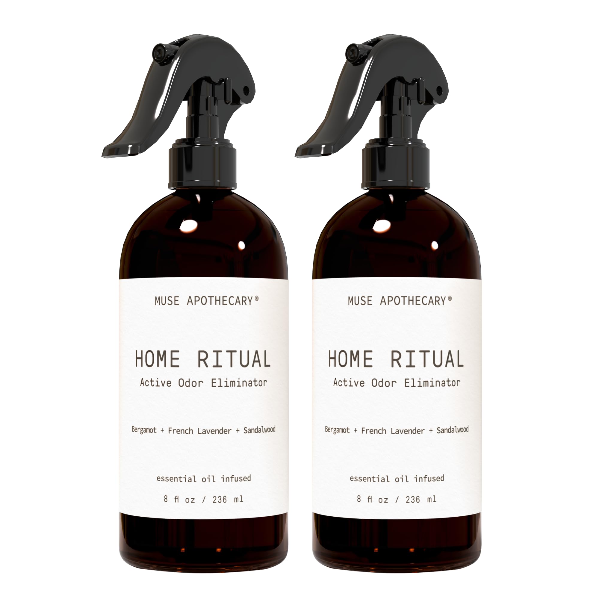 Bergamot + French Lavender + Sandalwood / 8 Fl Oz (Pack of 2)