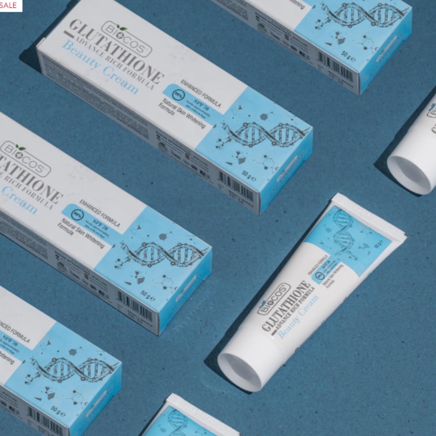 glutathione advance rich formula BIOCOS Glutathione Advance Rich Formula Beauty Cream SFP 70 Block 98% UNB  Rays Summer Holiday Travel Beauty Cream : Amazon.co.uk: Beauty