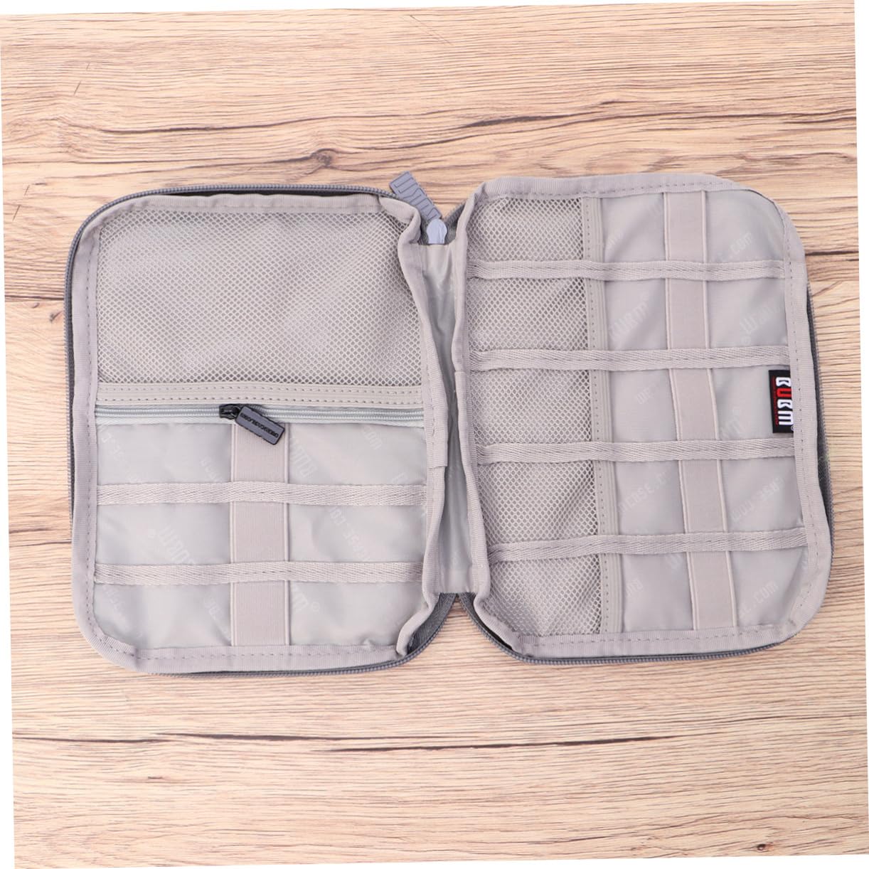 FOMIYES 1Pc Grey Watch Band Storage Bag Shockproof Smartwatch Strap Case Portable Watchband Organizer for Home and Travel High Grade Durable and Scratch Resistant Design