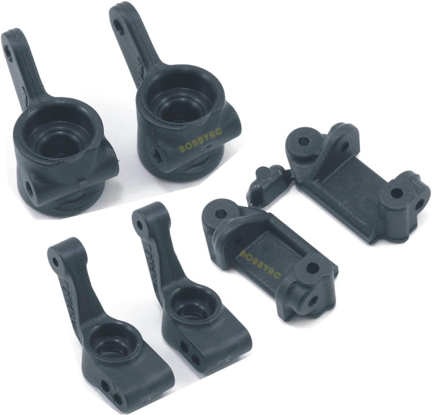 RPM Slash Rustler Stampede 2WD Front and Rear Bearing Carriers Caster Blocks 80382 80372 80712 Includes CHICAGOLAND RC Coupon