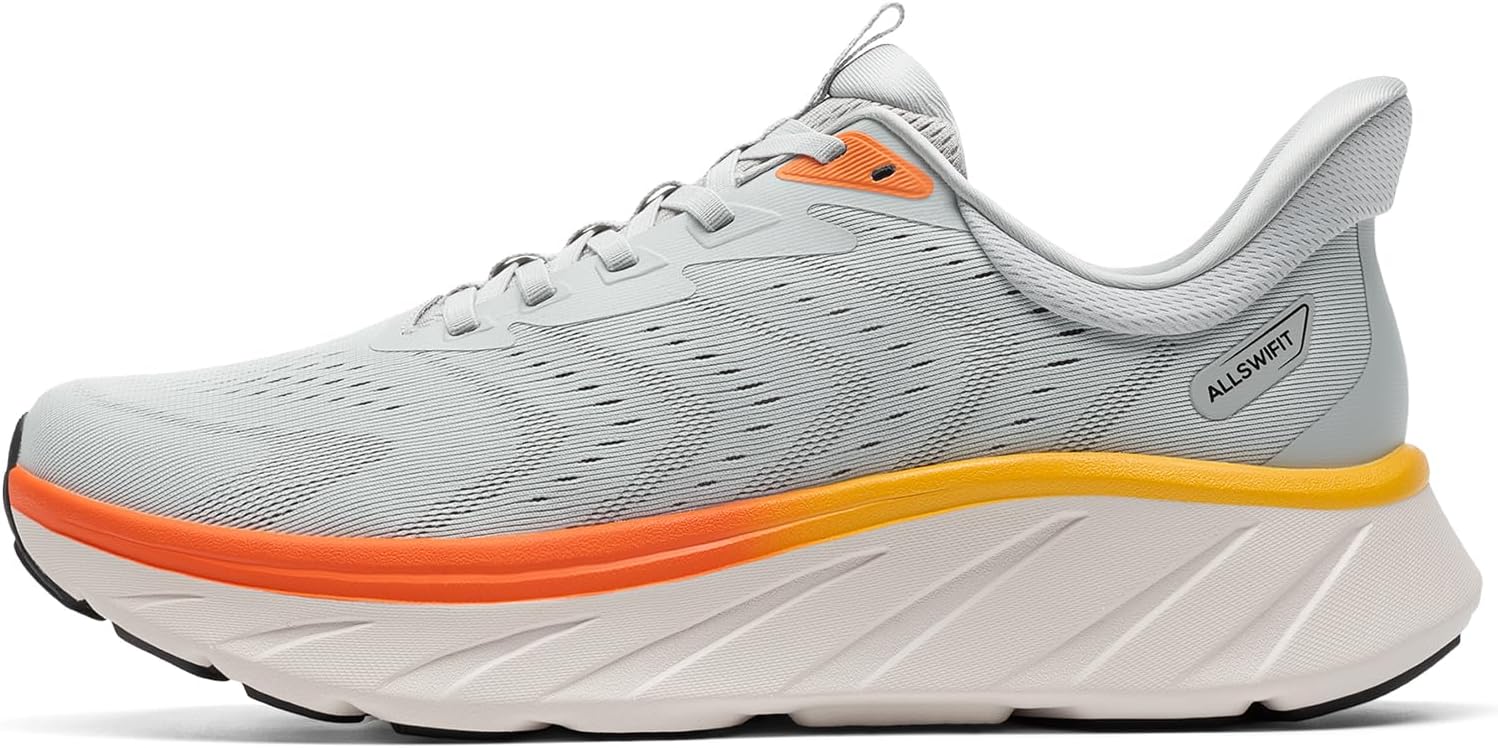 Men's Hands Free Slip On Stability Walking Running Shoes Tennis Non-Slip Comfortable Workout Gym Breathable Lightweight StediBase Fashion Sneakers - Image 8