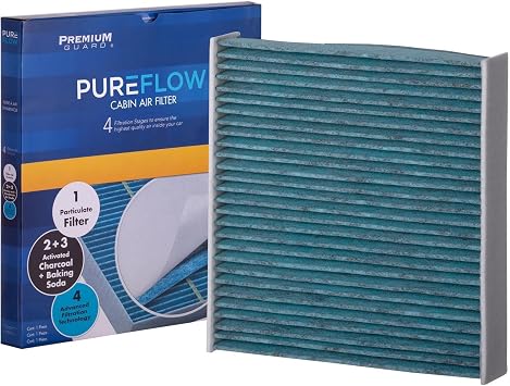 PUREFLOW PC99634X Cabin Air Filter | Fits 2020-2026 Land Rover Defender 110 2.0L, 3.0L; 2022-2026 Defender 110, Defender 90 5.0L; 2021-2026 Discovery 2.0L, 3.0L