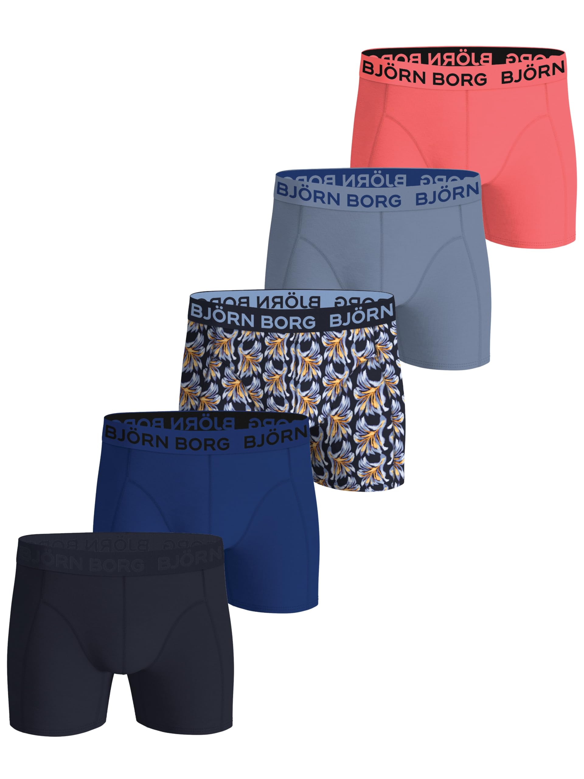 Björn Borg Cotton Stretch Boxers 5-pack Multi, M