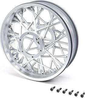 Losi Rear Wheel Set Satin Chrome PM-MX LOS46003