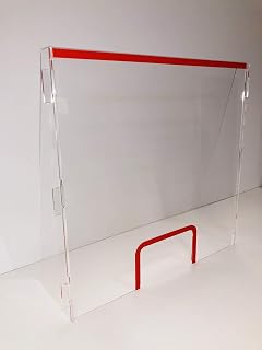 750mm w x 750mm h Reception Sneeze Screen, Cough Guard, Protection Shield