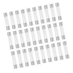 30pcs 12A Quick Blow Glass Tube Fuse Breaking Voltage 250V 6x30mm 0 24x1 18 Inch Fuse Glass Tube