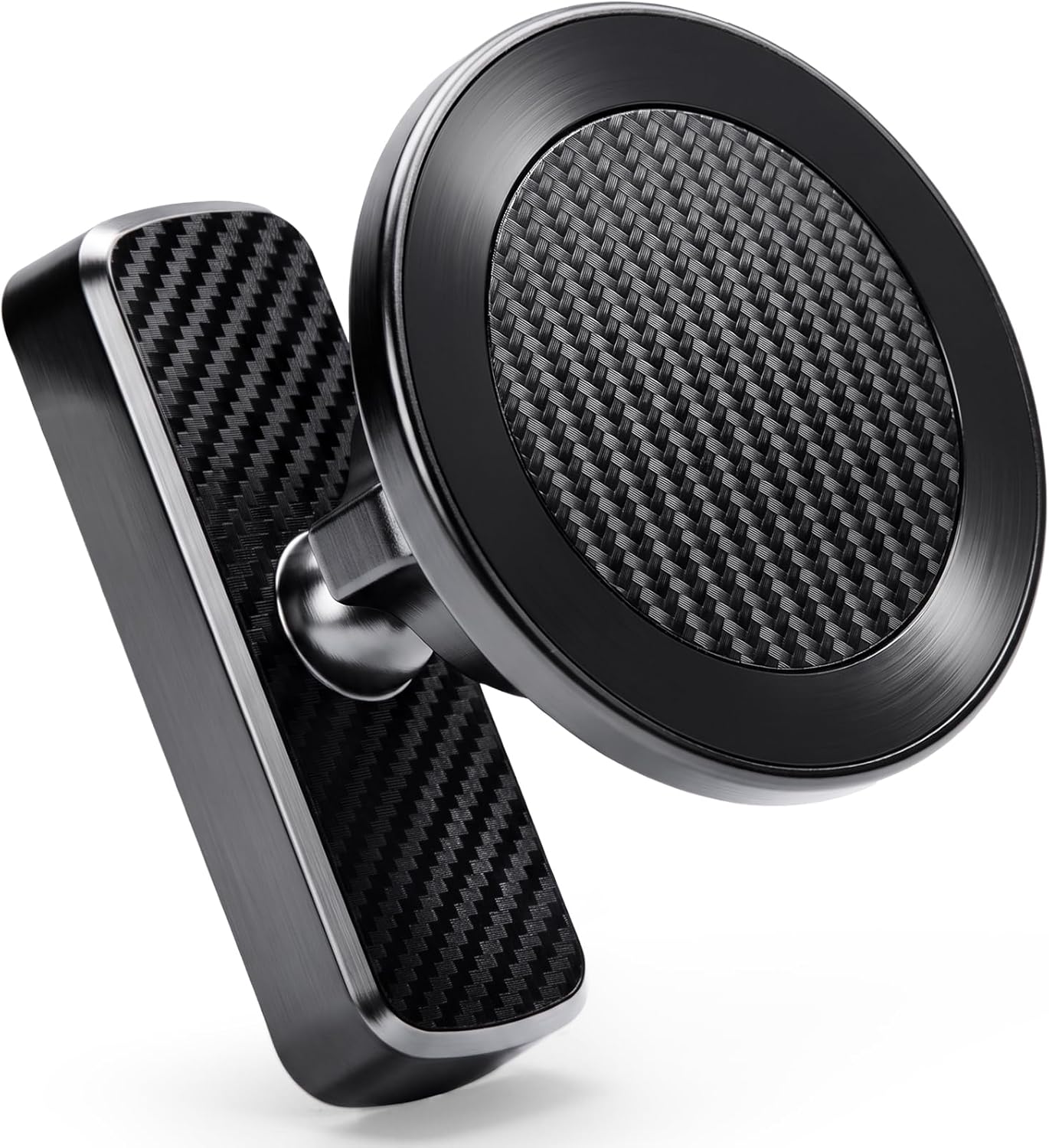 Cart Phone Holder Mangetic Black for All Golf Carts, Strong Phone Holder Mount for Golf Cart, Unique Golf Gift for Him, Golf Accessories Essentials Gadgets Fits EZGO, Club Car