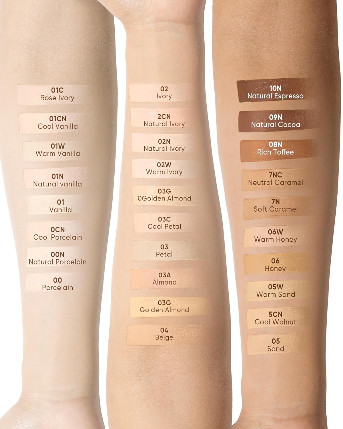 SKINTIFIC Velvet Matte Cushion Foundation Blue #01W Warm Vanilla| Full Coverage,12H Oil Control,Ideal for Oily & Combination Skin,Waterproof,Long-Lasting, Lightweight, Hydrating,Transfer-Proof - Image 4