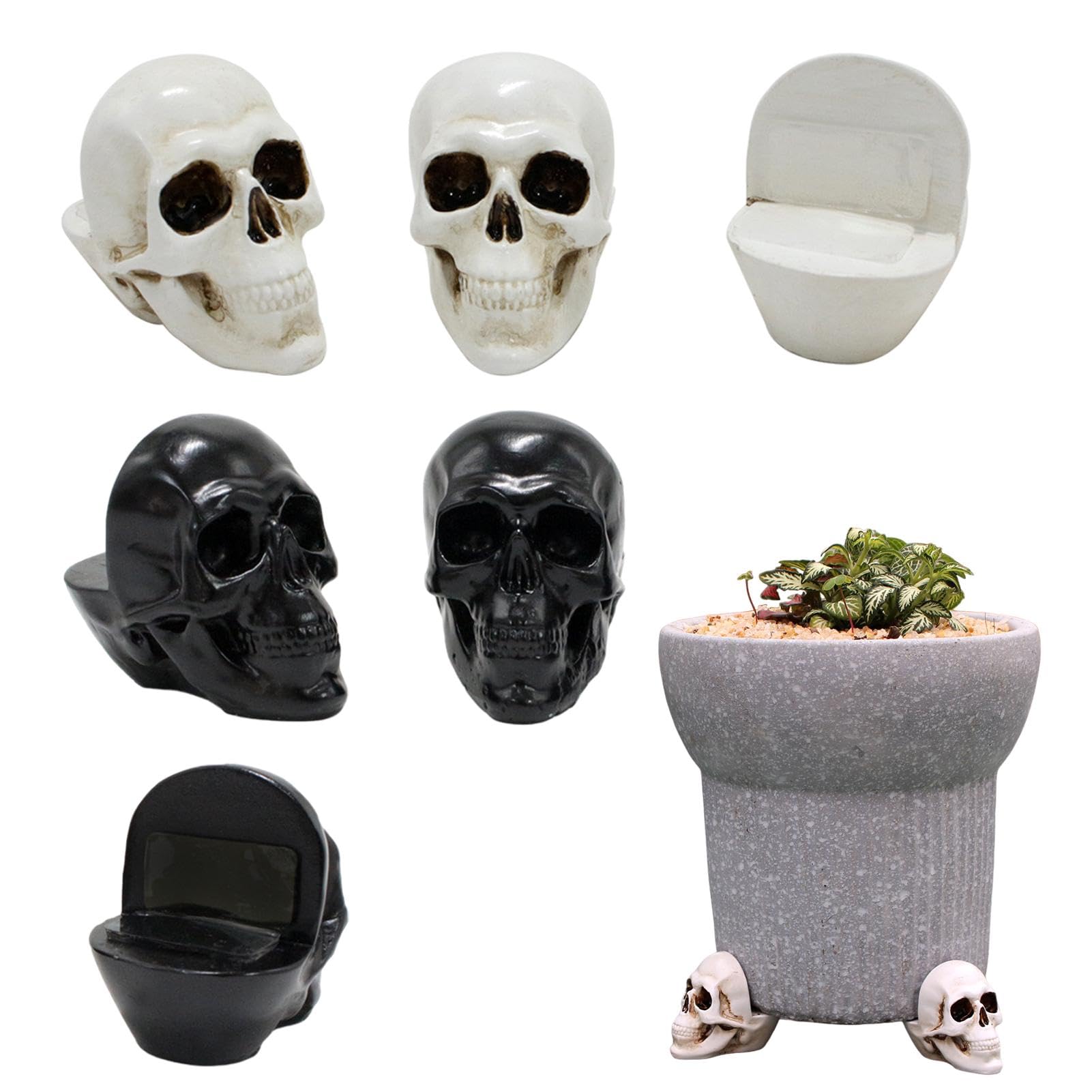 Amazon.co.jp: Lenzzyl プランターの足、植木鉢の足 - 6 個のフラワー