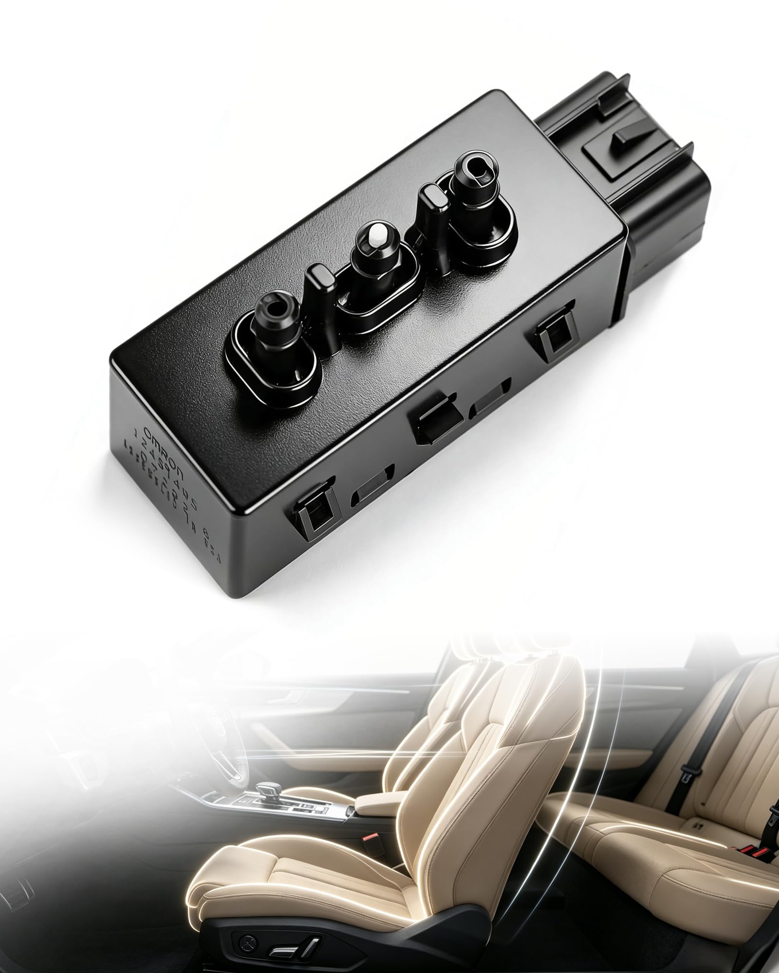 6-Way Driver Seat Adjustment Switch fit for 2004-2013 Chevy GMC, Replaces 12451495-image-46