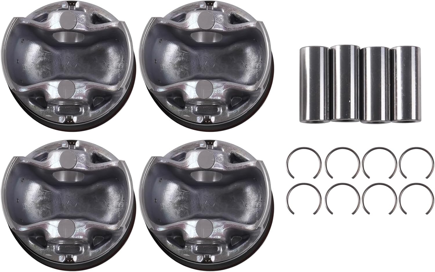 230412E341 4pcs Engine Pistons Ring Sets Fit for HYUNDAI SONATA HYBRID 2.0 G4NG 2016-2019 Replace for 230412E351 230412E361