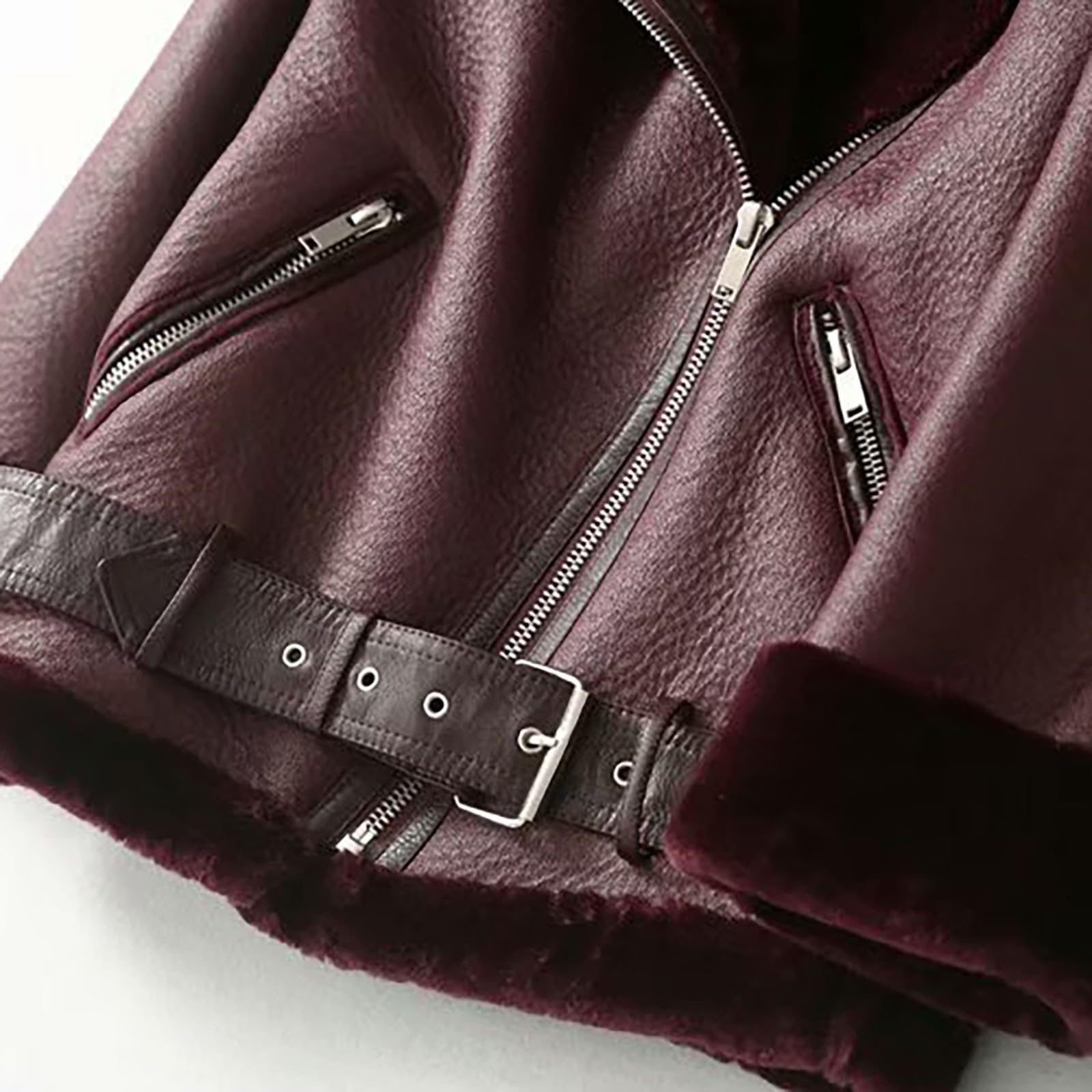 Chaqueta de forro polar para mujer, chaqueta de felpa con solapa, abrigo de entretiempo, chaqueta de forro polar de peluche, tallas grandes, abrigo para adolescentes y niñas, túnica suave,