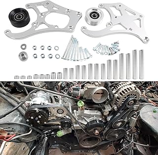 LS Air Conditioner Compressor Bracket Kit,Compatible with Sanden 508 LSX LS1 LS2 LS3 LS6 LS LQ4 LQ9 LS6 L92 L99 L33 LR4 Truck