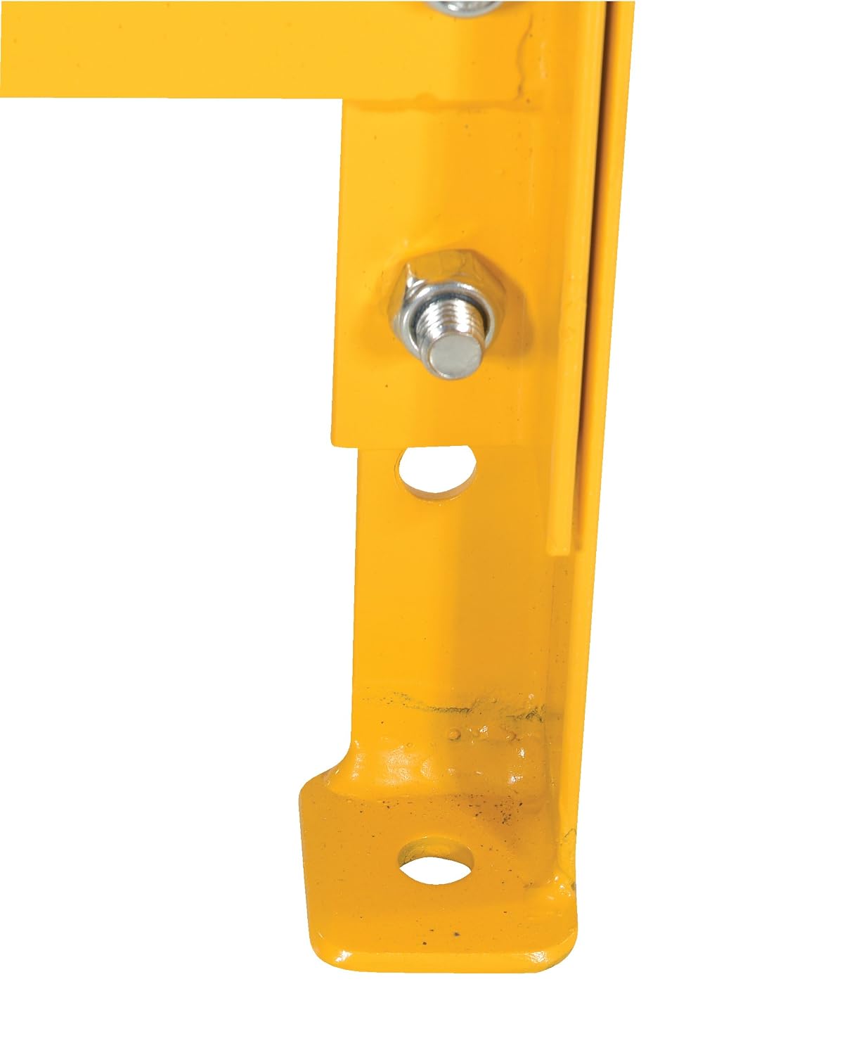 Vestil DRK-1-3 Steel Horizontal 3 Drum Storage Rack 1 Wide 3 High 2400 Lb. Capacity Yellow