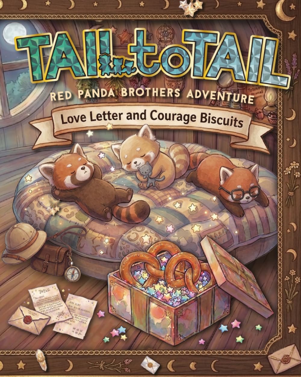 Tail-to-Tail: The Red Panda Brothers Adventures: Love Letter and Courage Biscuits