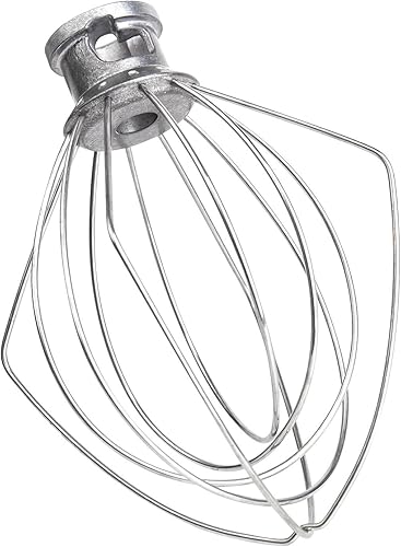 Miniatura 3 de Accesorio de 6 hilos para batidor KitchenAid con cabezal basculante para reemplazar K45WW acero inoxidable batidor de crema pesada para huevos