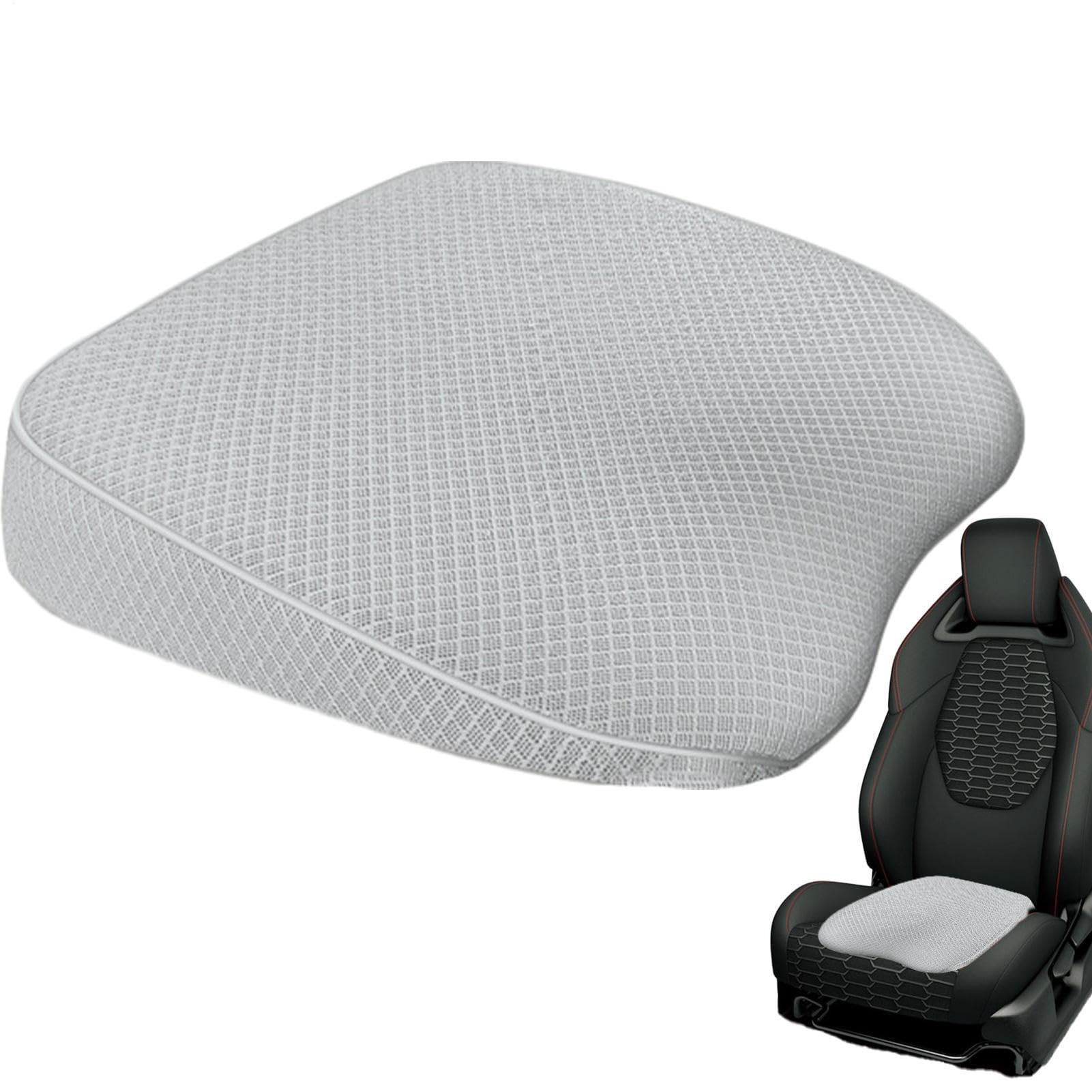 Siège rehausseur de Voiture pour Adulte - Coussin de siège rehausseur de | taille - 8,1 cm d'épaisseur - Accessoires ergonomiques pour soulager l'inconfort de la taille