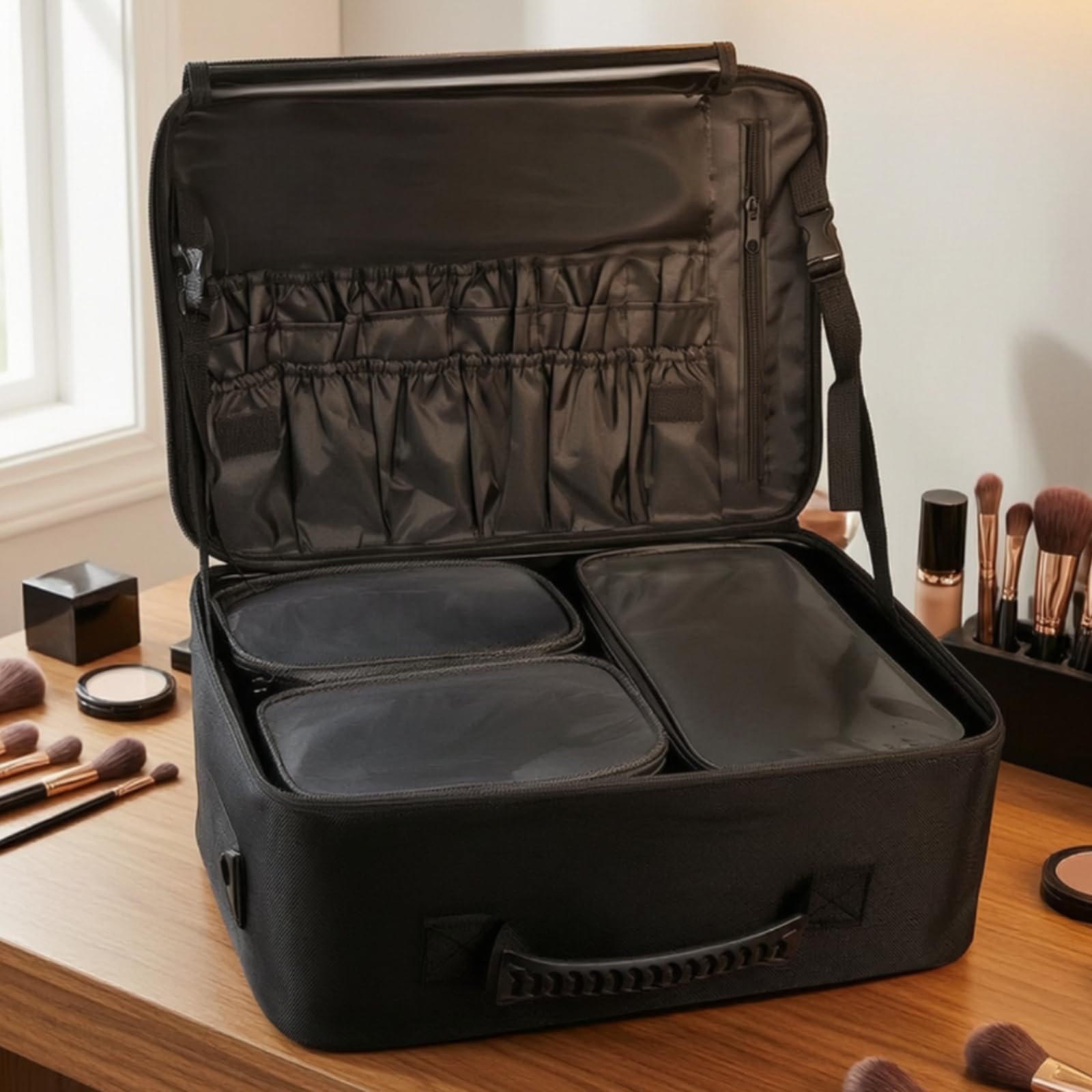 Custodia per Cosmetici con Tasche
