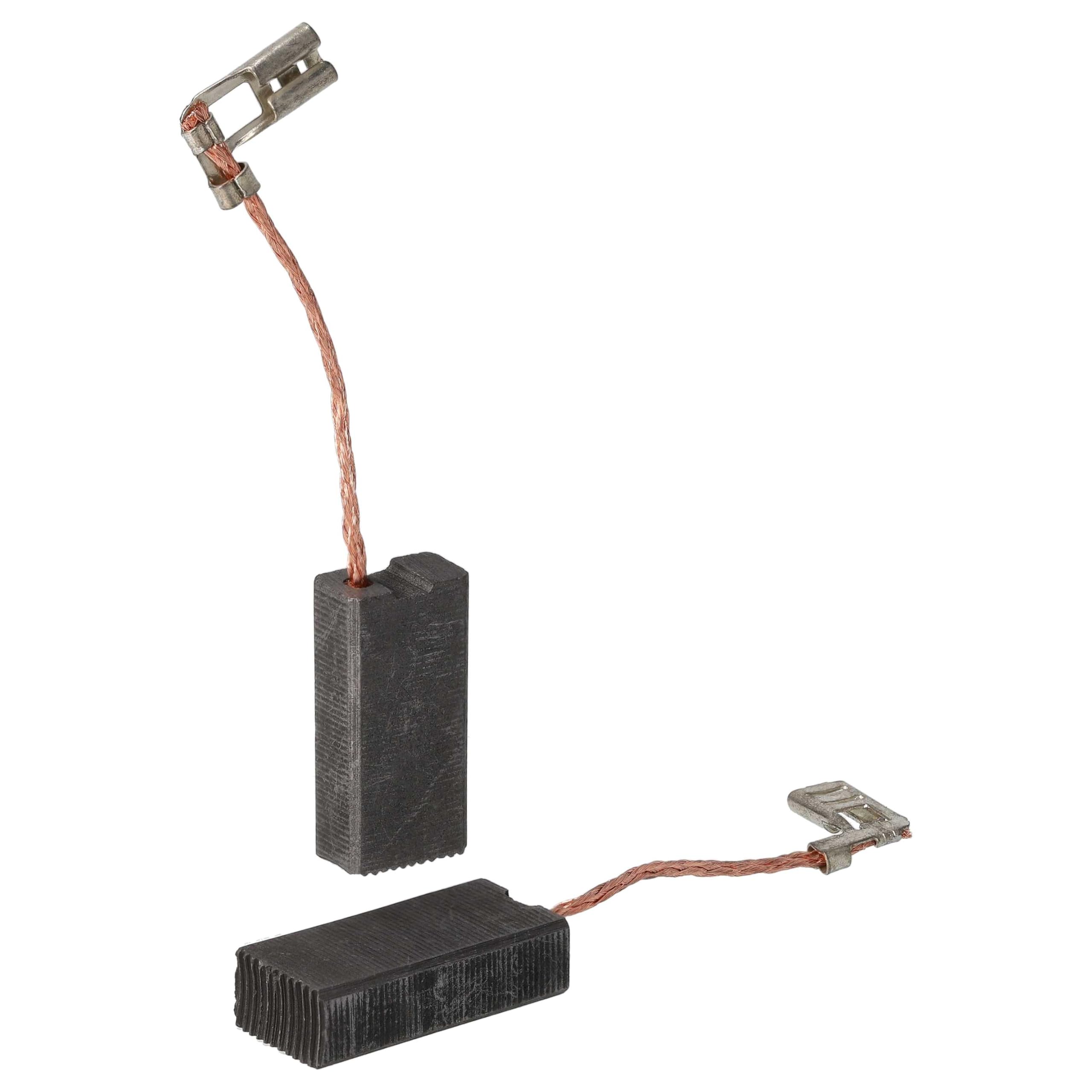 vhbw 2x Spazzola Carbone compatibile Hilti DC-SE 19 DC-SE 20 TE 56 TE 60 Trapano a Percussione 7x12.5x26mm