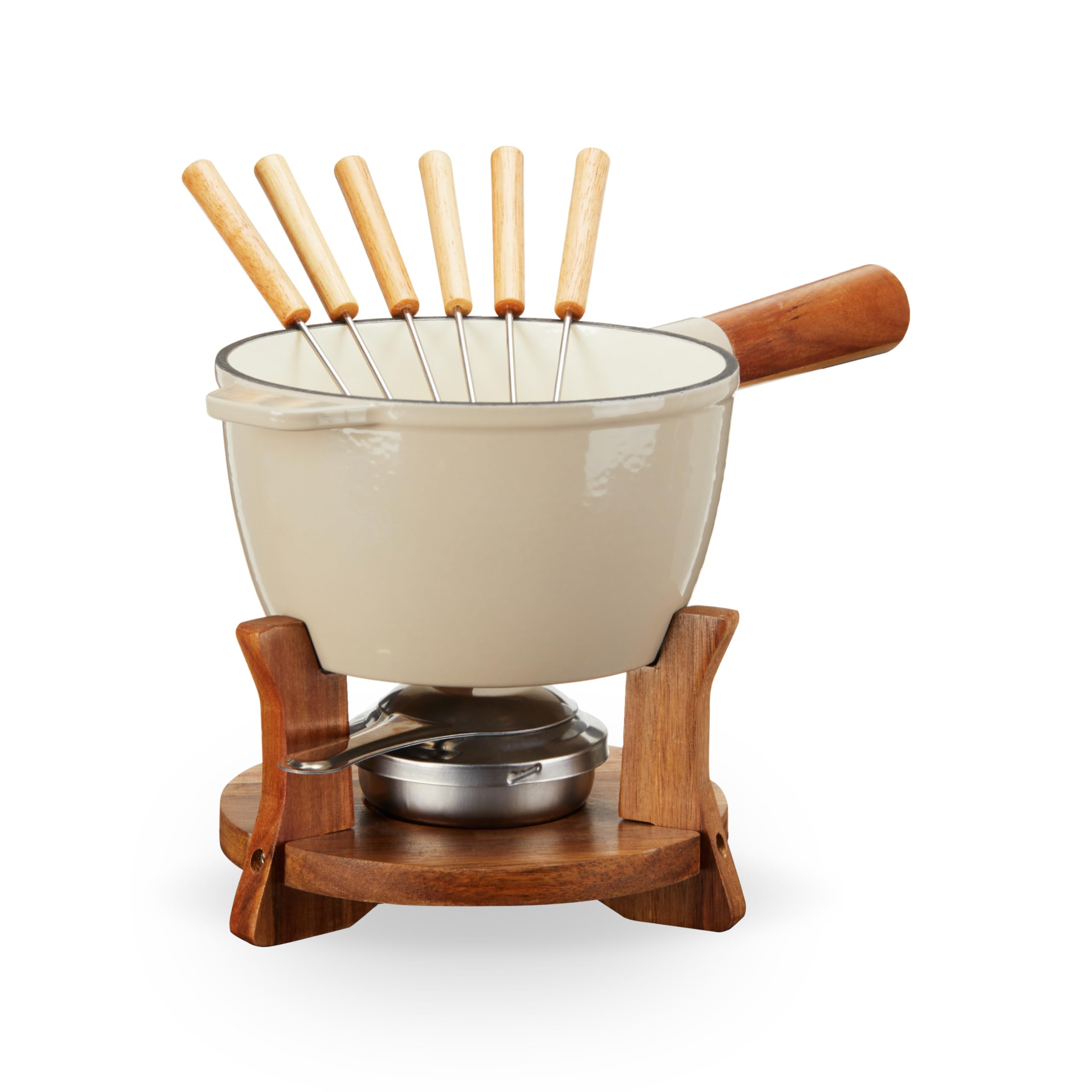 Amazon.com: Twine Farmhouse Kitchen Enamel Cast Iron Set Cheese