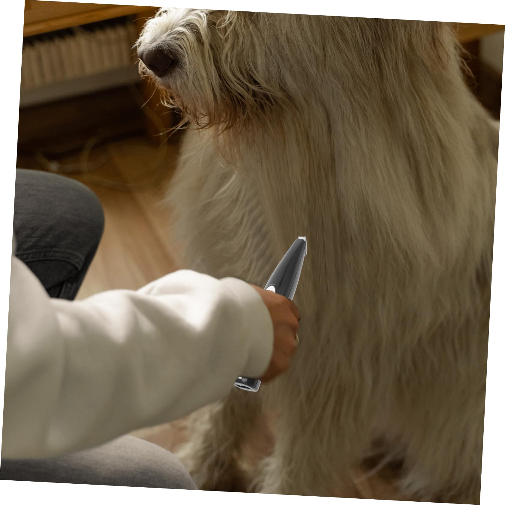 POPETPOP 5 Piezas cortadora eléctrica USB cortapelos para mascotas kit de aseo para mascotas tijeras de peluqueria canina cortapelos para perros cortadora de as para gatos