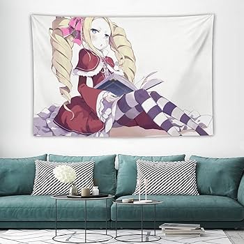 Amazon.co.jp: タペストリー 可愛い キャラクター柄 Reゼロから