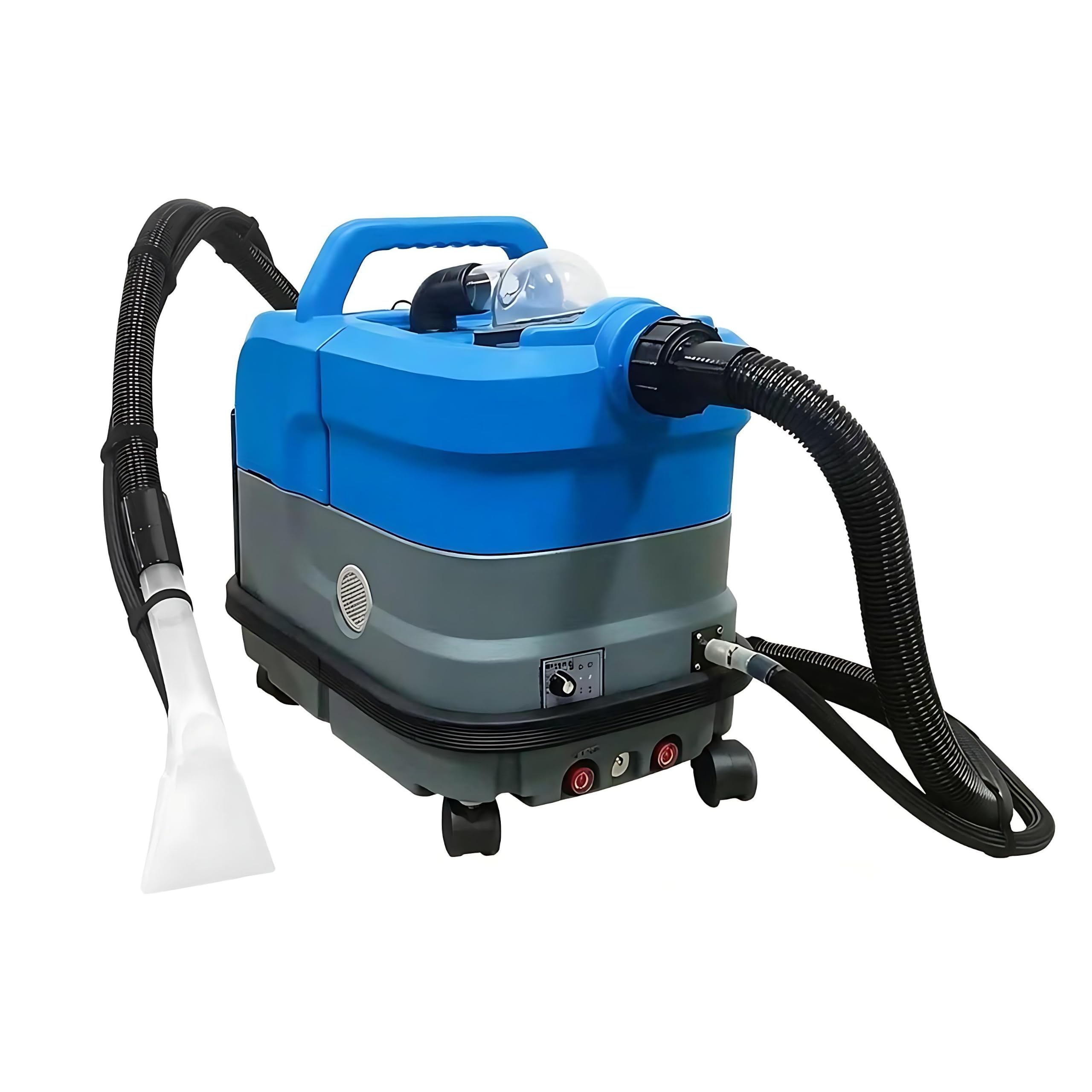 Lavamoquette Estrattore 2500W, 24kPa, Ruote mobili