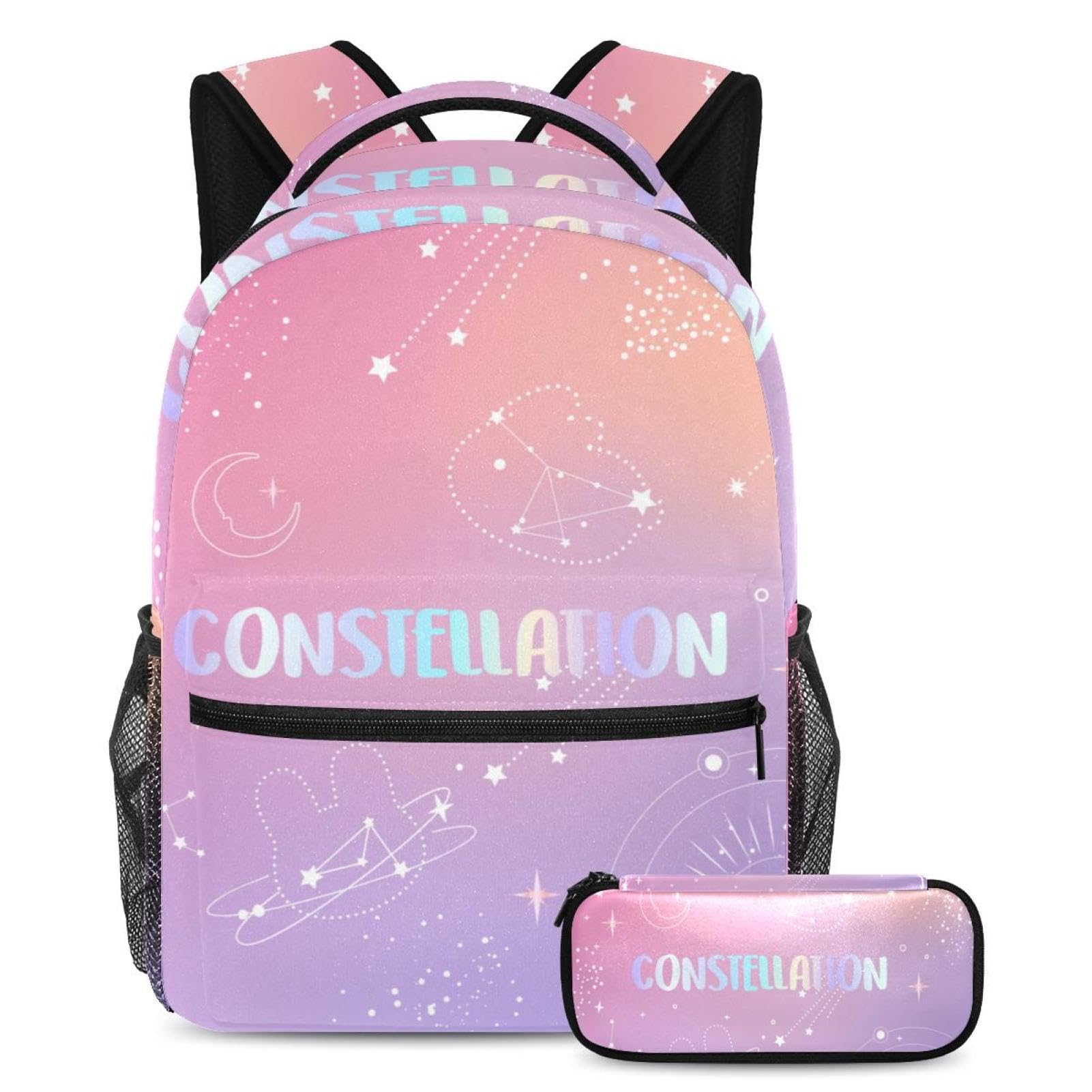Sac à dos constellation résistant avec trousse pour organiser l'école - 7
