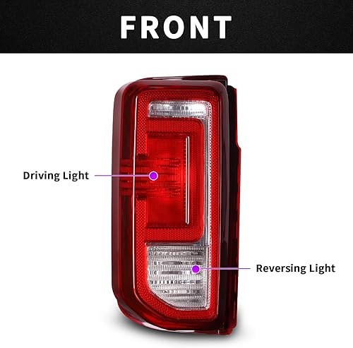 Miniatura 3 de Conjunto de luz trasera para Ford Bronco 2021 2022 2023 OE estilo halógeno modelo de fábrica de repuesto (sin bombilla)
