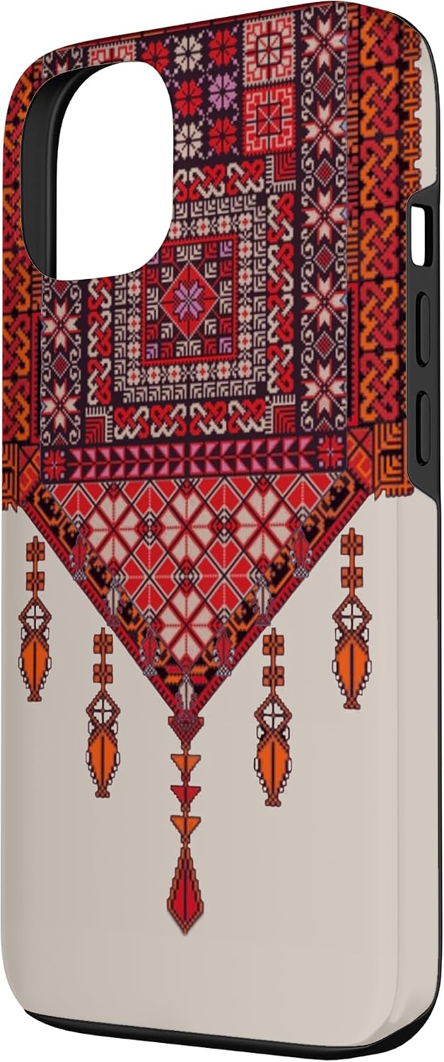 Palestine Tatreez Palestinian Design Arabic Ethnic Tatreez Case for iPhone 13