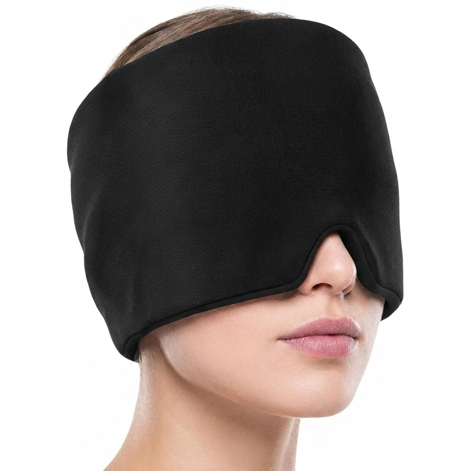 Migraine Relief Cap for Migraines, Headaches, Sinuses, Tension Relief Headache Relief Cap for Men & Women Hot & Cold Therapy Relaxing Thermax Migraine Miracle Cap, Migrane Relaxing Cap-image-18
